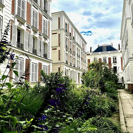 Apartment Calme & Lumineux - 4ch-8p Jourdain - Metro A La Porte *